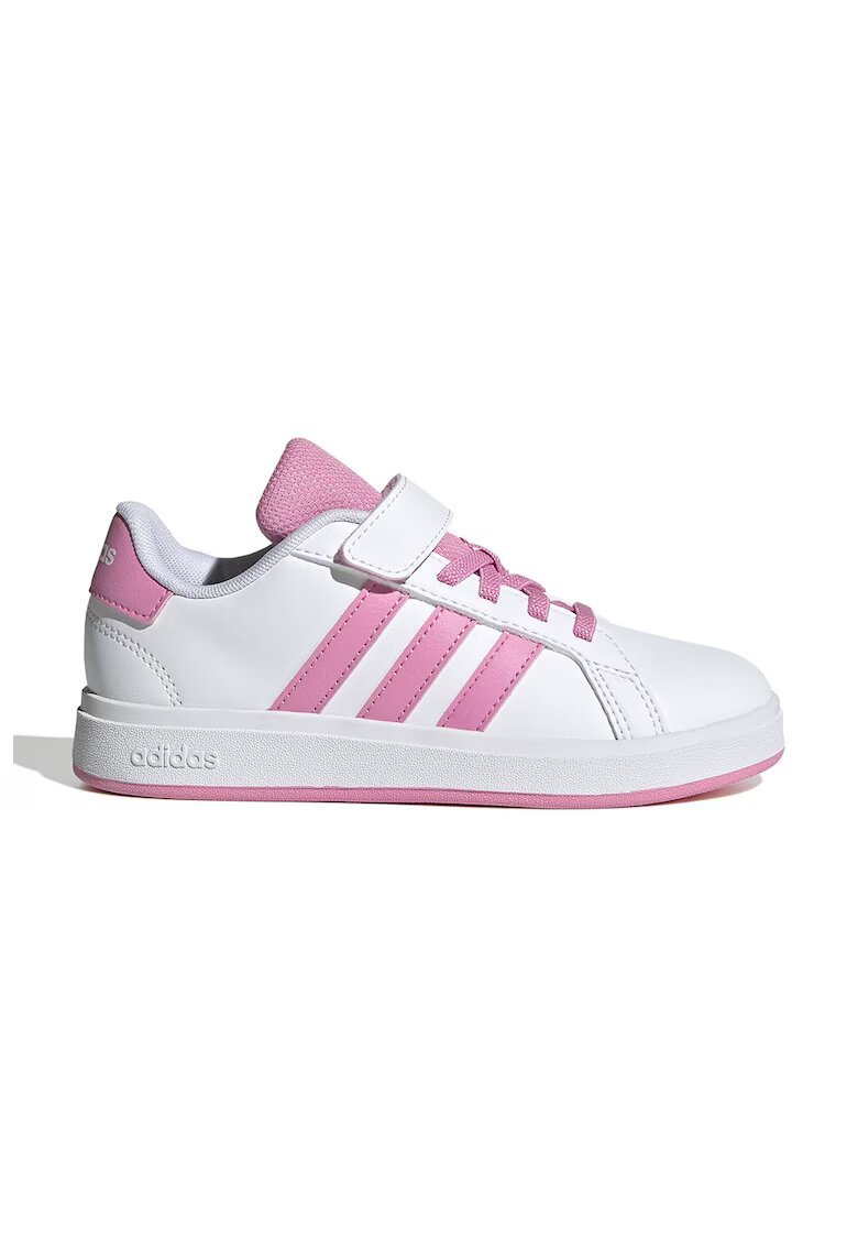 ADIDAS SPORTSWEAR Pantofi sport cu inchidere velcro Grand Court 2.0 - Roz deschis/Alb optic