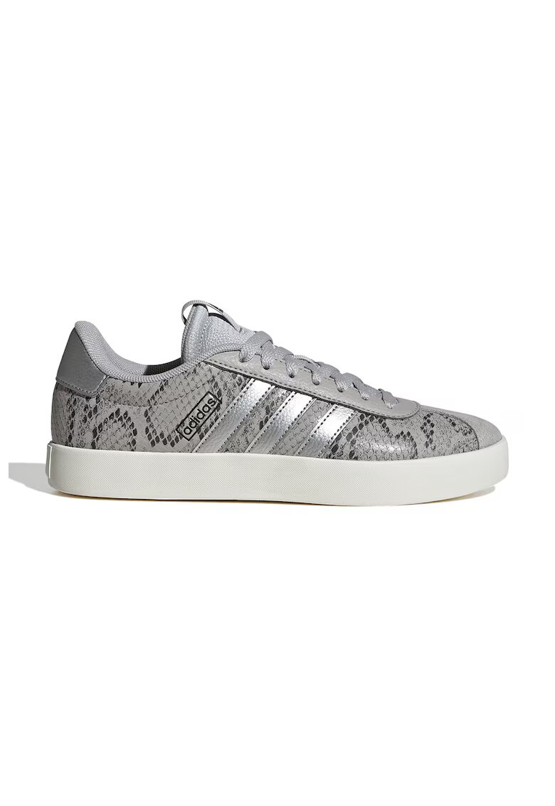 ADIDAS SPORTSWEAR Pantofi sport cu model piele de reptila Court - Gri/Argintiu