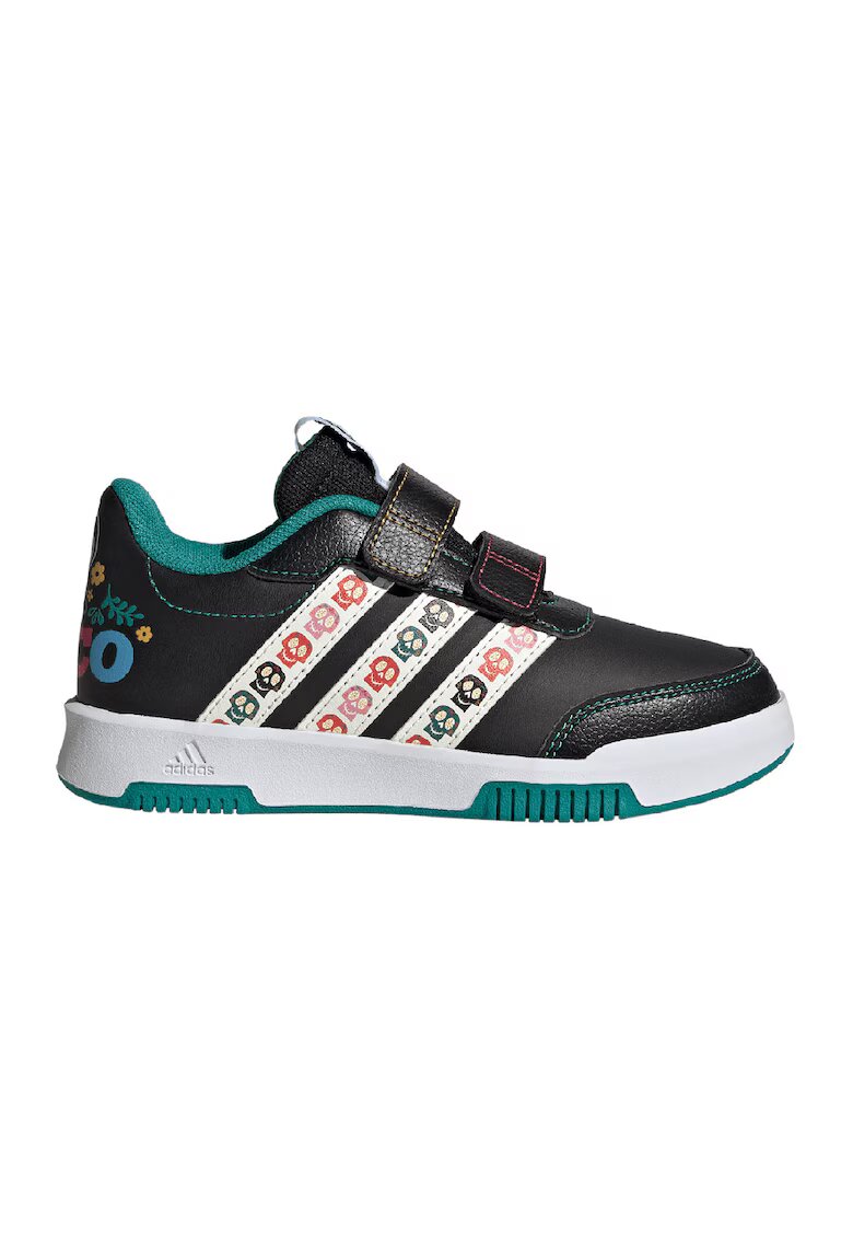 ADIDAS SPORTSWEAR Pantofi sport cu velcro si garnituri cu imprimeu - Alb/Negru/Verde aquamarin