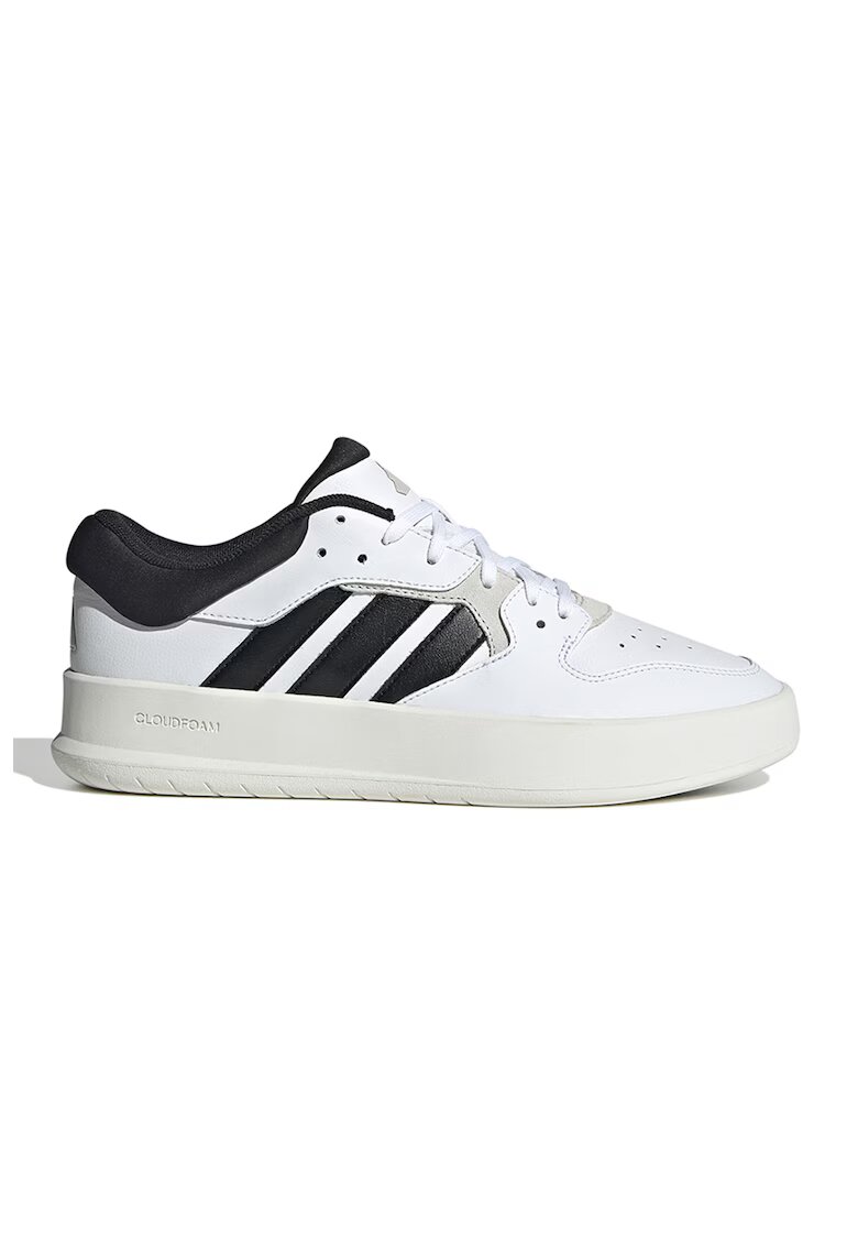 ADIDAS SPORTSWEAR Pantofi sport de piele Court 24 - Negru/Alb optic
