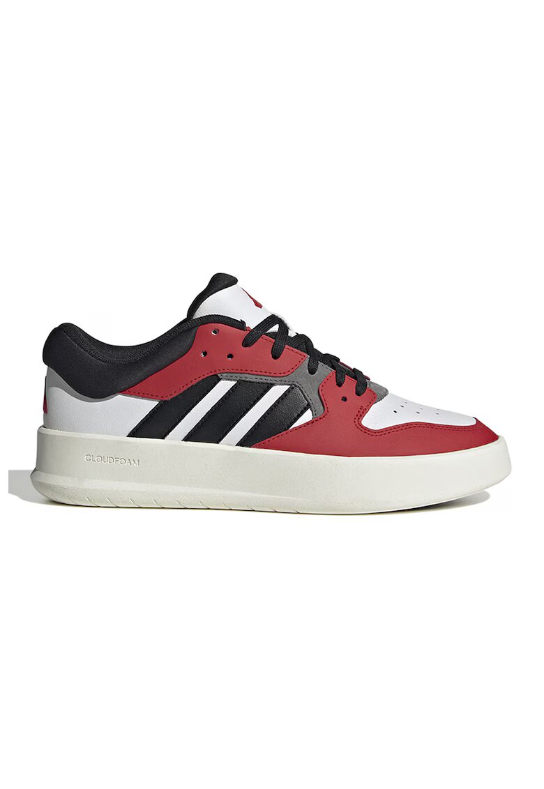 ADIDAS SPORTSWEAR Pantofi sport de piele Court 24 - Rosu/Alb/Bleumarin