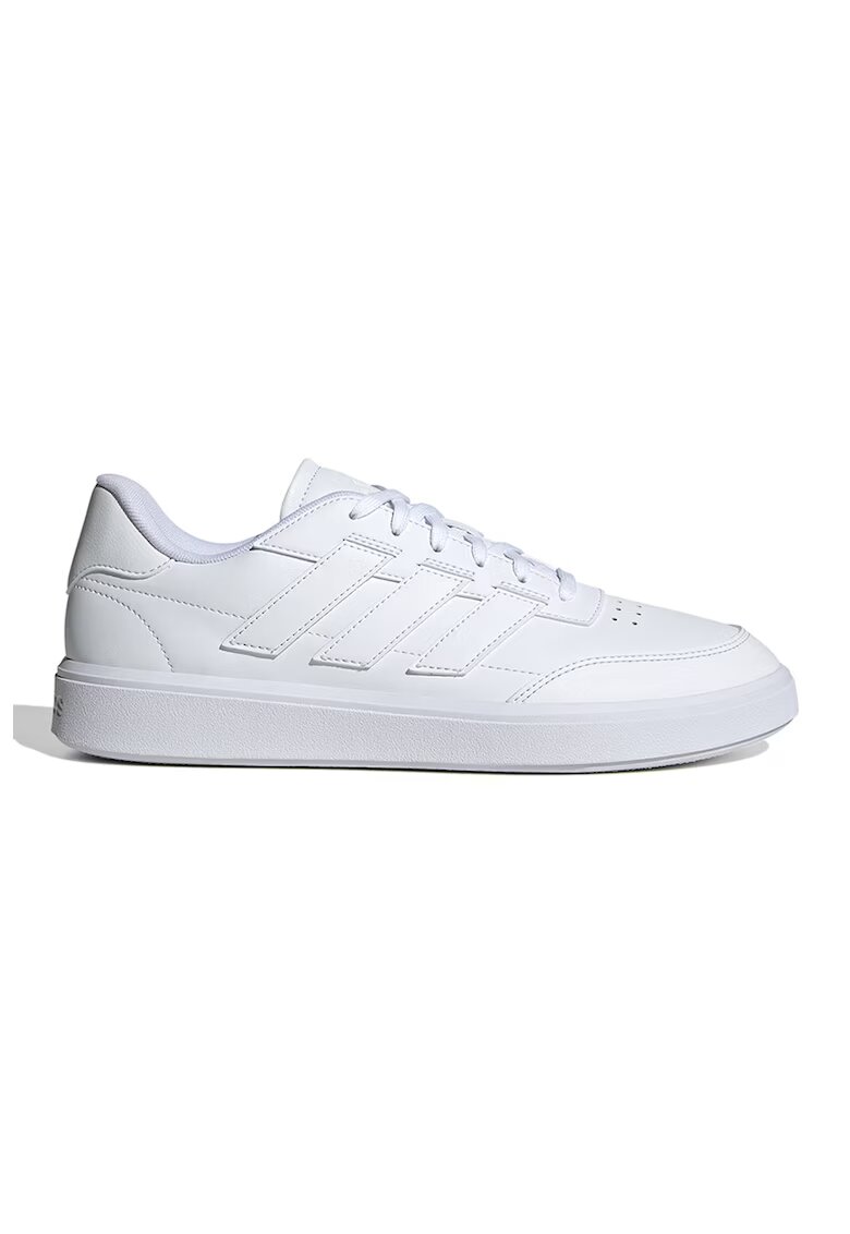 ADIDAS SPORTSWEAR Pantofi sport de piele ecologica Courtblock - Alb optic