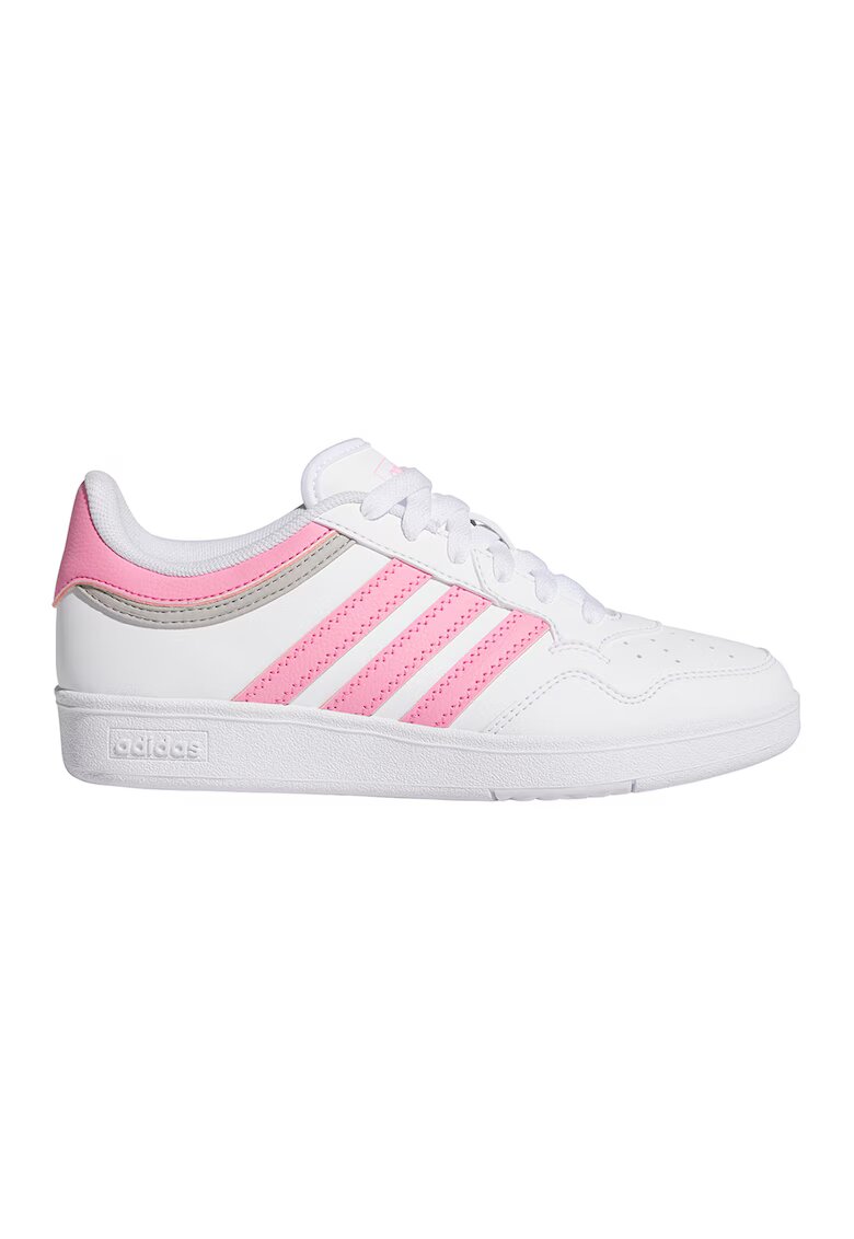 ADIDAS SPORTSWEAR Pantofi sport de piele ecologica Hoops 4.0 - Alb/Roz pastel