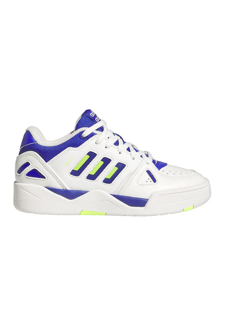 ADIDAS SPORTSWEAR Pantofi sport de piele ecologica Midcity - Alb/Albastru royal