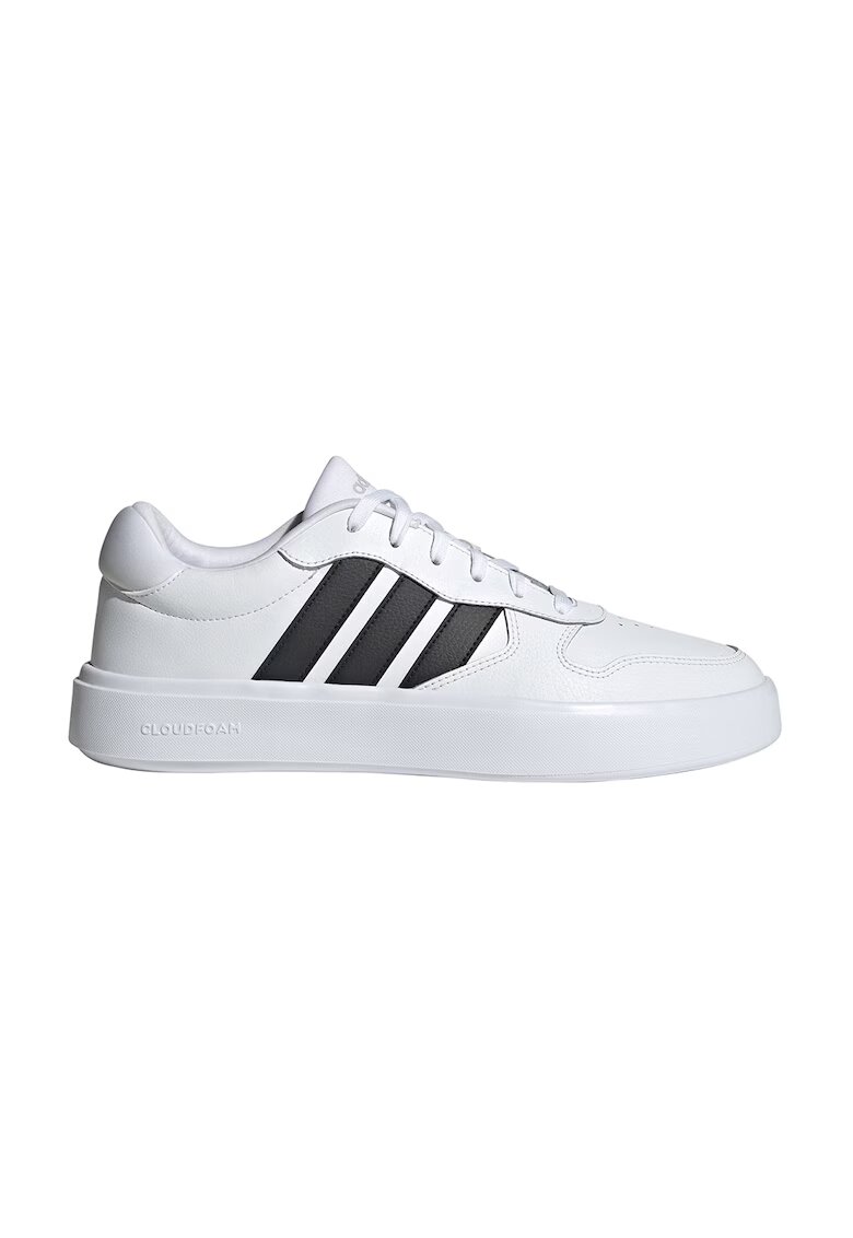ADIDAS SPORTSWEAR Pantofi sport de piele Litecourt - Negru/Alb optic