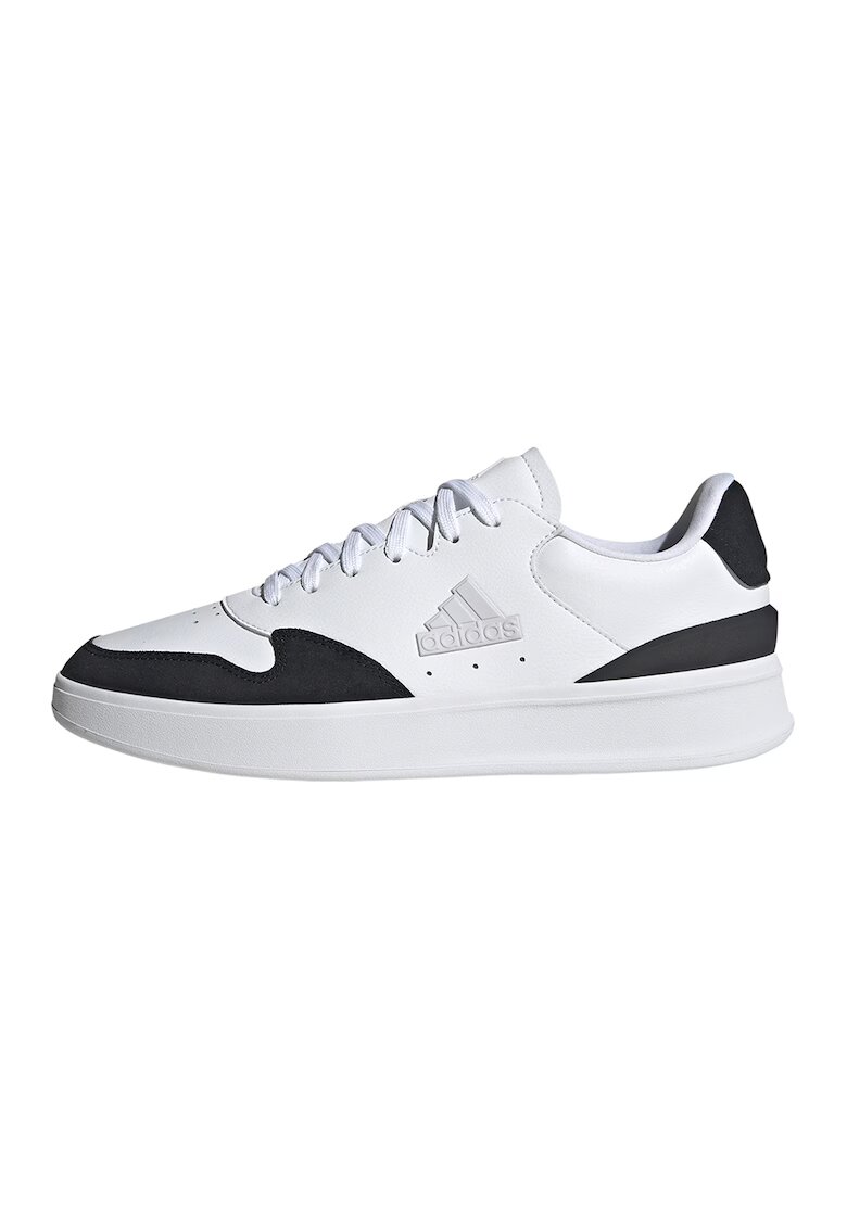 ADIDAS SPORTSWEAR Pantofi sport de piele si piele intoarsa Kantana - Negru/Alb optic