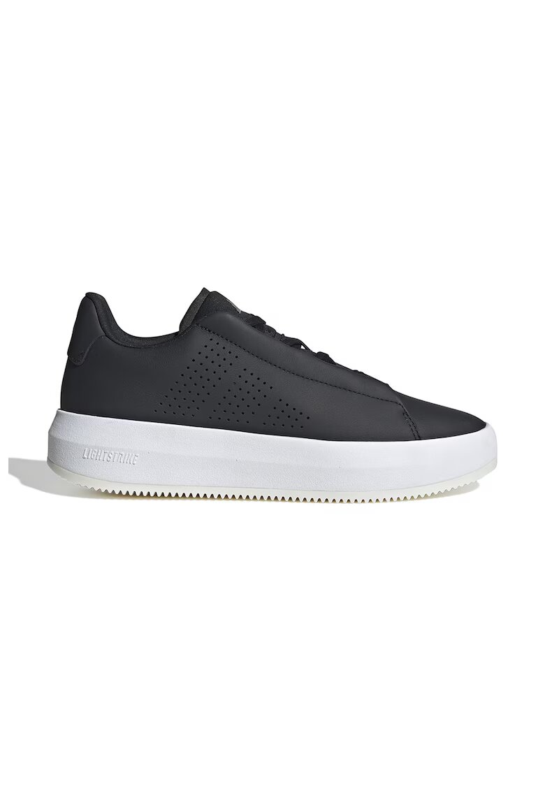 ADIDAS SPORTSWEAR Pantofi sport din piele ecologica cu logo - Negru