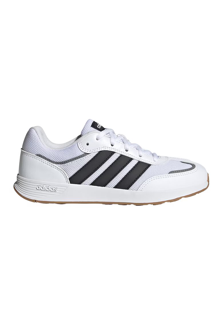 ADIDAS SPORTSWEAR Pantofi sport din piele ecologica Tensaur Switch - Alb murdar/Gri antracit