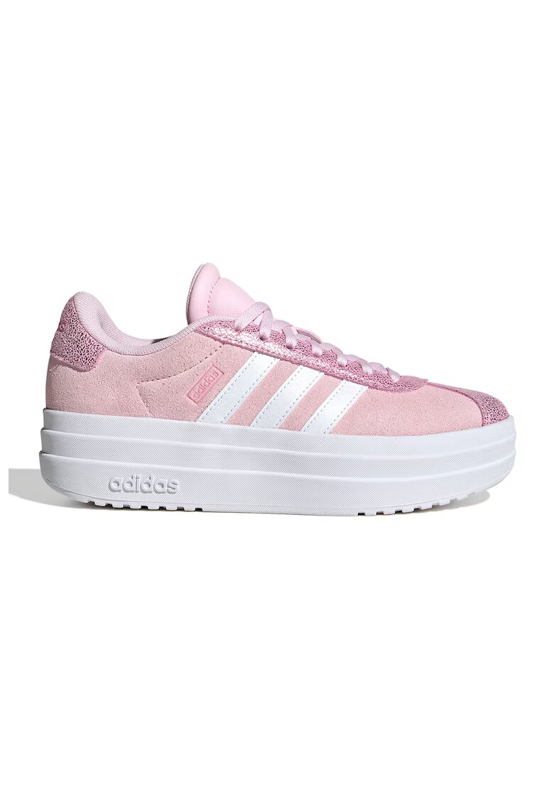 ADIDAS SPORTSWEAR Pantofi sport din piele intoarsa cu garnituri din piele ecologica - Alb/Roz deschis