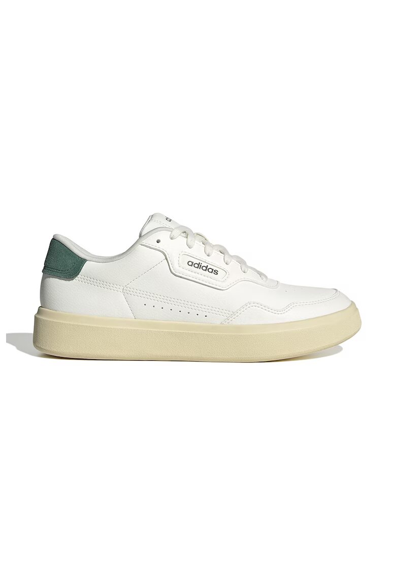 ADIDAS SPORTSWEAR Pantofi sport din piele Park St 2.0 - Alb/Verde aquamarin