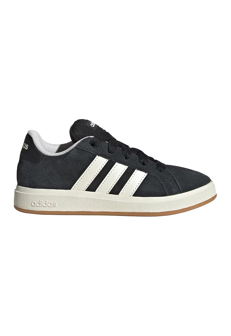 ADIDAS SPORTSWEAR Pantofi sport Grand Court 00s din piele intoarsa - Alb/Negru