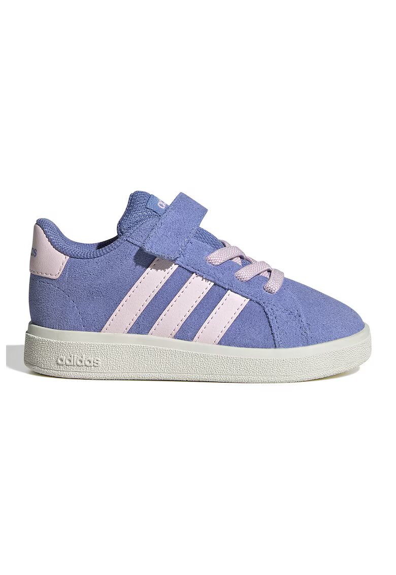 ADIDAS SPORTSWEAR Pantofi sport Grand Court cu velcro - Albastru lavanda/Roz
