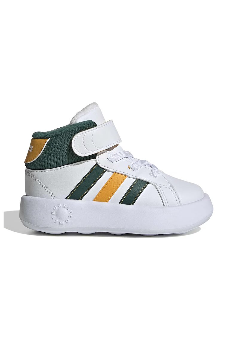 ADIDAS SPORTSWEAR Pantofi sport Grand Court de piele ecologica - Verde englez/Alb optic