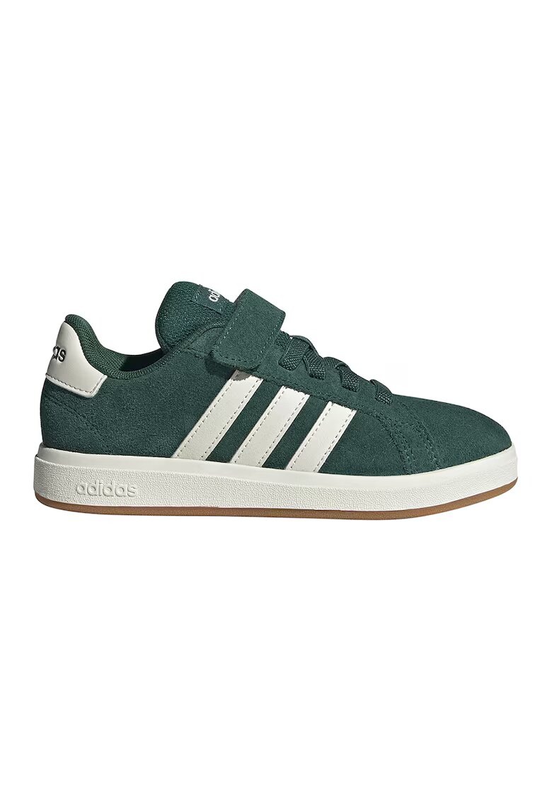 ADIDAS SPORTSWEAR Pantofi sport Grand Court din piele intoarsa cu captuseala din material sintetic - Verde aquamarin