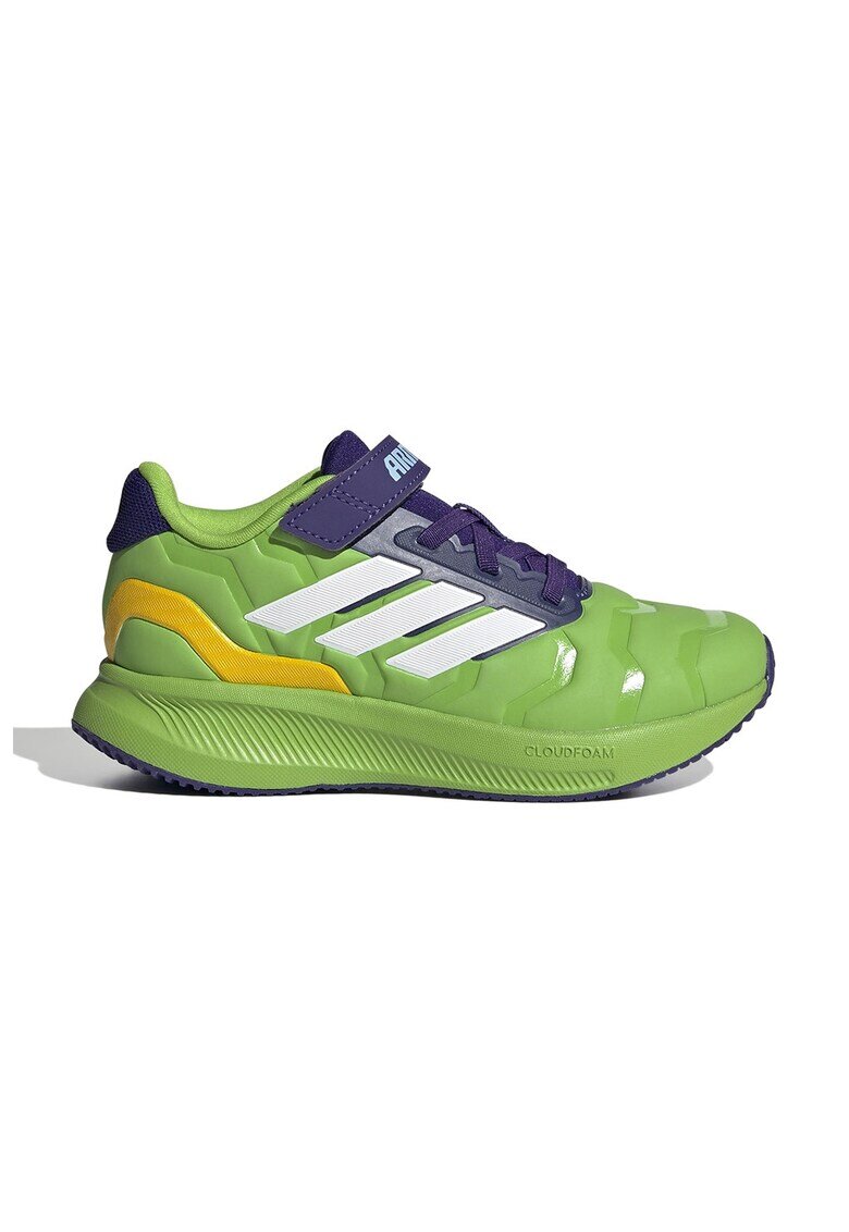 ADIDAS SPORTSWEAR Pantofi sport Iron Hulk Runfalcon 5 - Alb/Verde deschis/Bleumarin