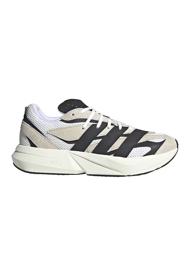 ADIDAS SPORTSWEAR Pantofi sport Lightblaze cu insertii de piele intoarsa - Negru/Crem