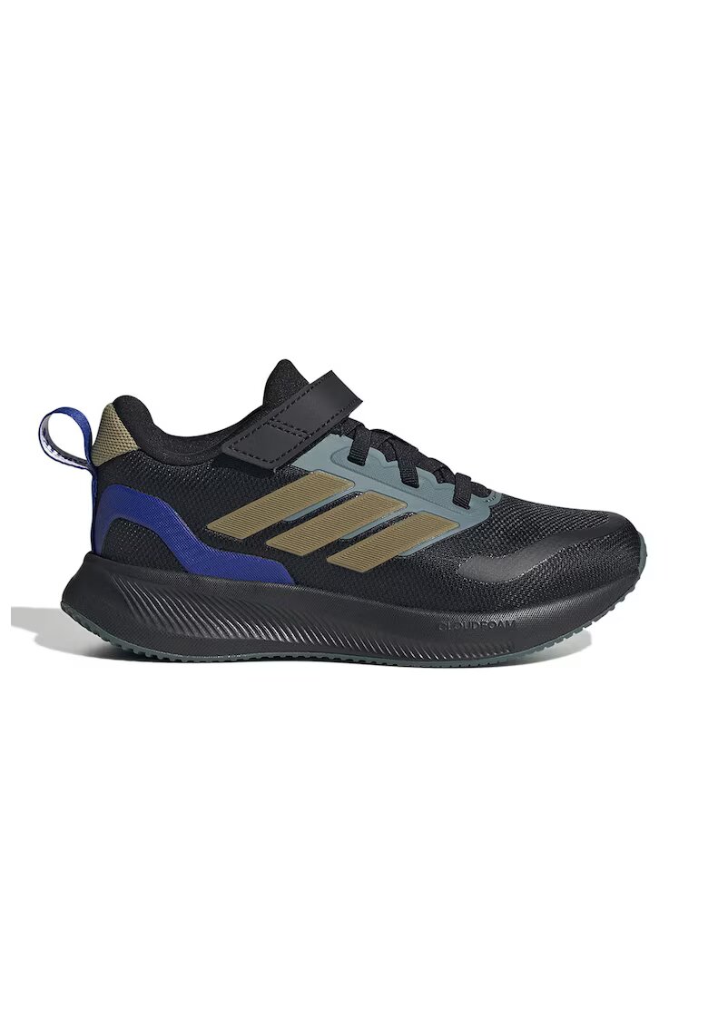 ADIDAS SPORTSWEAR Pantofi sport low-cut cu inchidere velcro - Negru/Kaki/Albastru royal