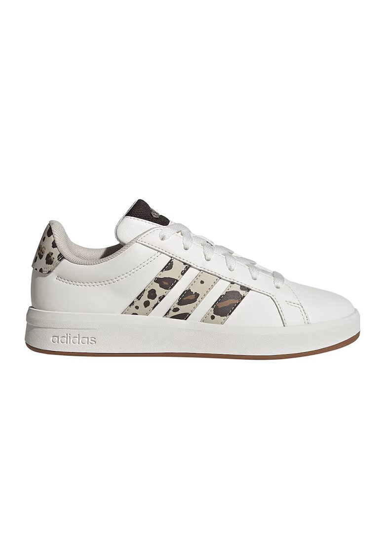 ADIDAS SPORTSWEAR Pantofi sport low-cut Grand Court 3.0 din piele ecologica - Alb/Maro