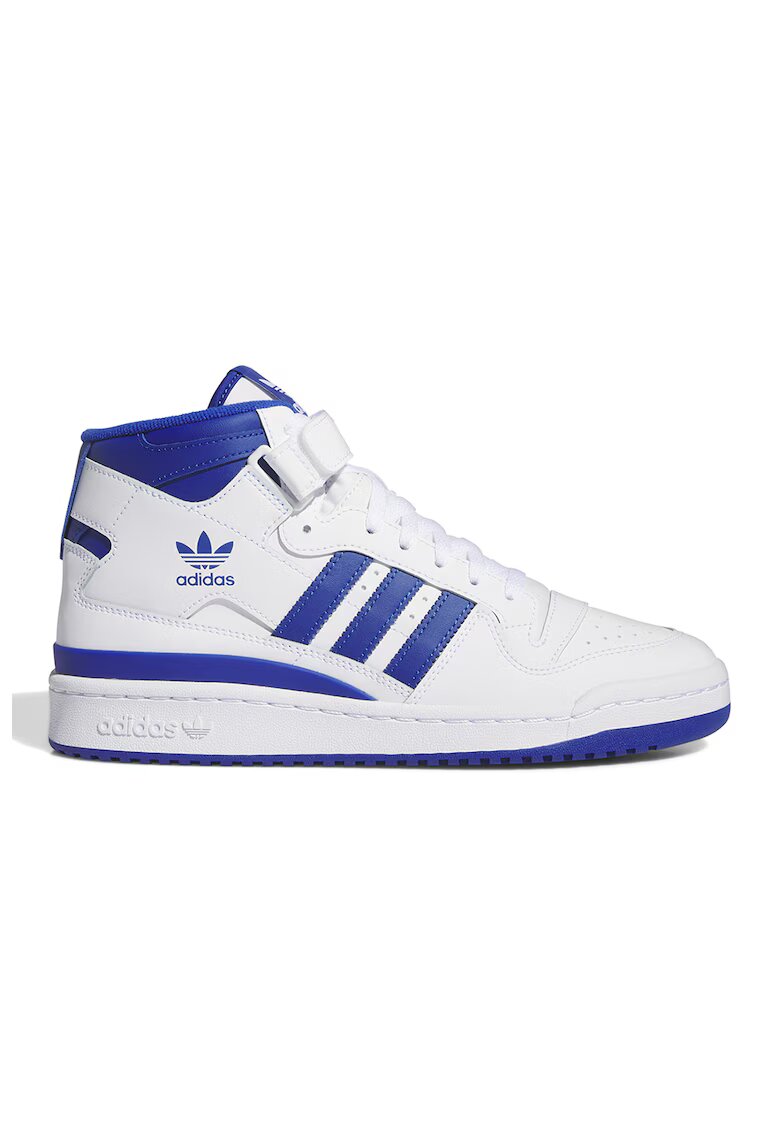 ADIDAS SPORTSWEAR Pantofi sport mid-high de piele si piele ecologica - Alb/Albastru