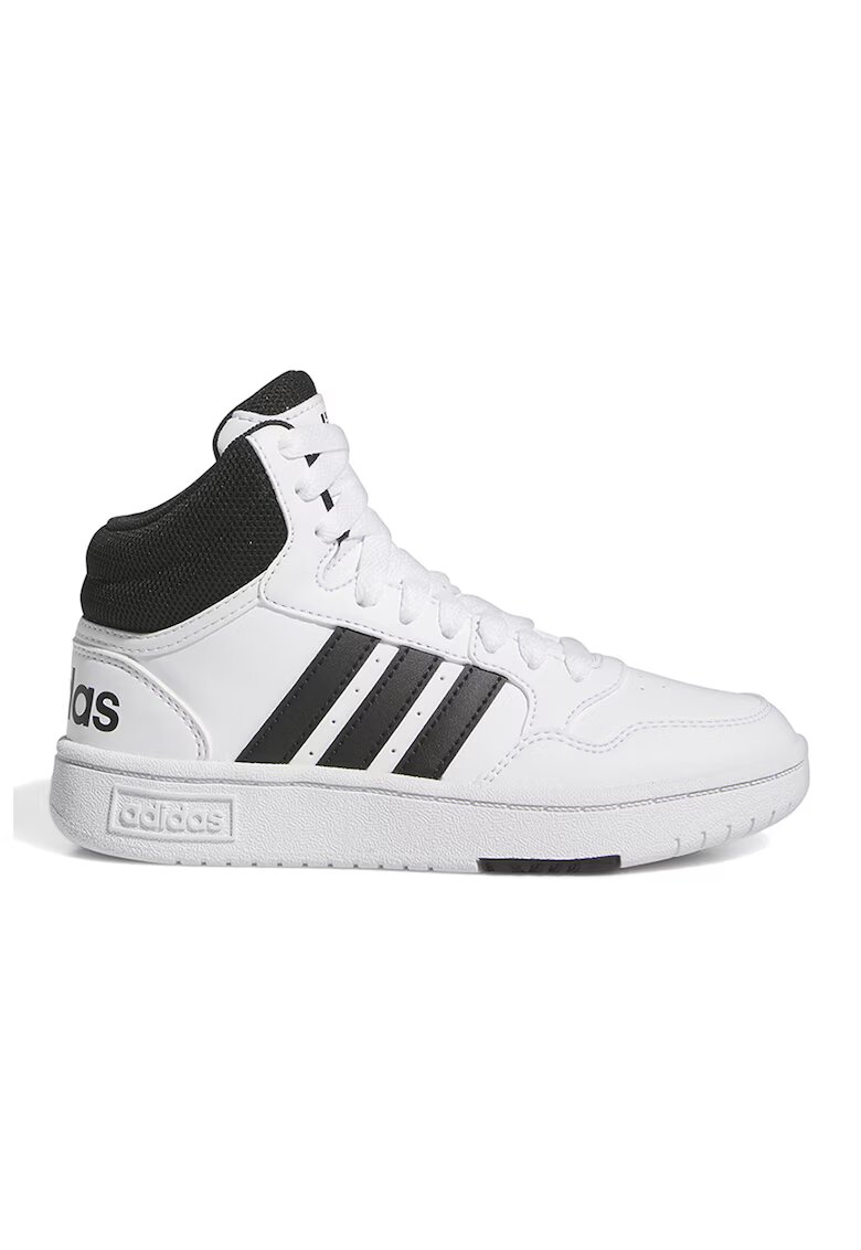 ADIDAS SPORTSWEAR Pantofi sport mid-high din piele ecologica Hoops - Alb