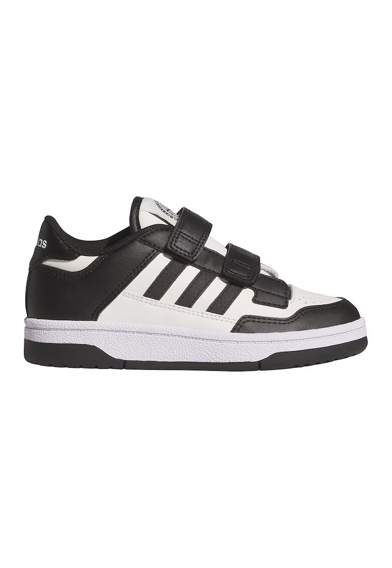 ADIDAS SPORTSWEAR Pantofi sport Rapid Court cu inchidere velcro - Alb/Negru