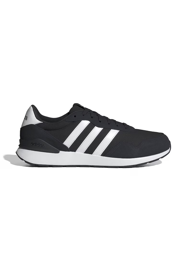 ADIDAS SPORTSWEAR Pantofi sport Run 60s 4.0 cu insertii de piele intoarsa - Negru