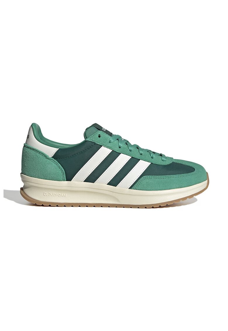 ADIDAS SPORTSWEAR Pantofi sport Run 70s cu insertii din piele intoarsa - Verde pal/Alb optic/Verde aquamarin