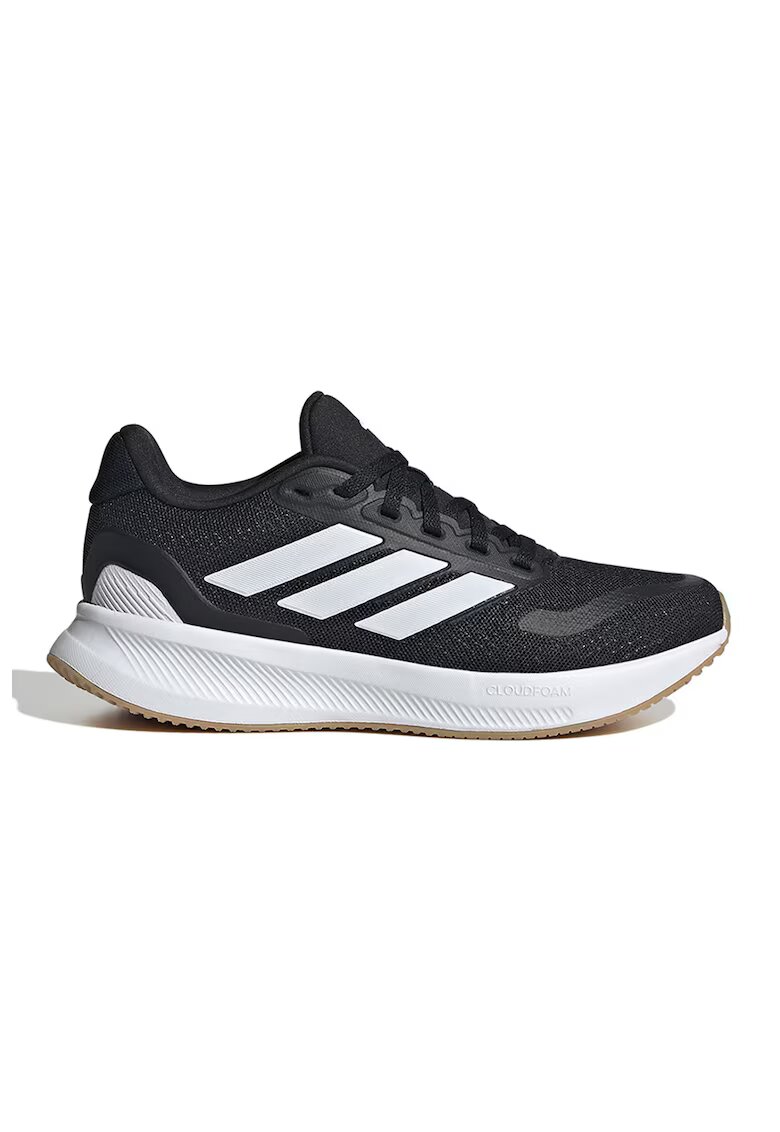 ADIDAS SPORTSWEAR Pantofi sport Run Falcon 5 low-cut din plasa - Alb/Negru