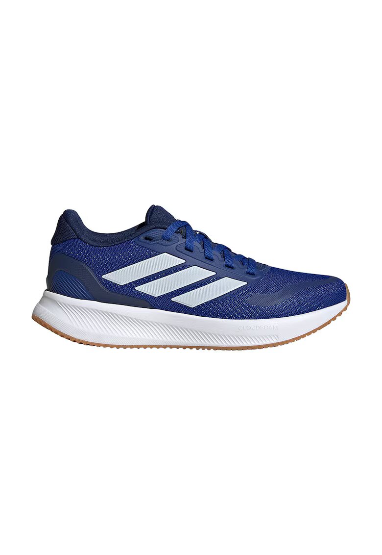 ADIDAS SPORTSWEAR Pantofi sport Run Falcon 5 low-cut din plasa - Albastru royal/Alb murdar