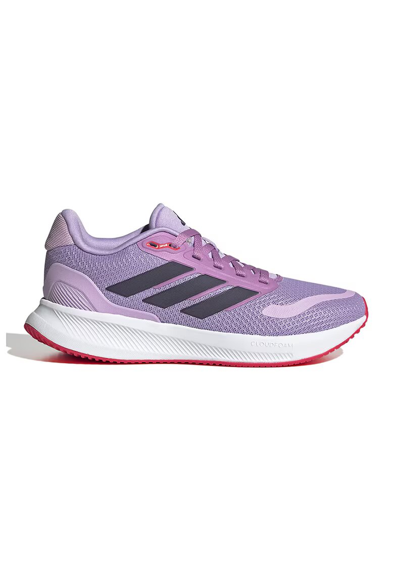 ADIDAS SPORTSWEAR Pantofi sport Run Falcon 5 low-cut din plasa - Negru/Lila