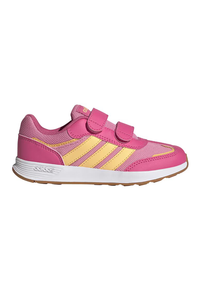 ADIDAS SPORTSWEAR Pantofi sport Tensaur din piele ecologica si plasa - cu velcro - Galben/Roz deschis