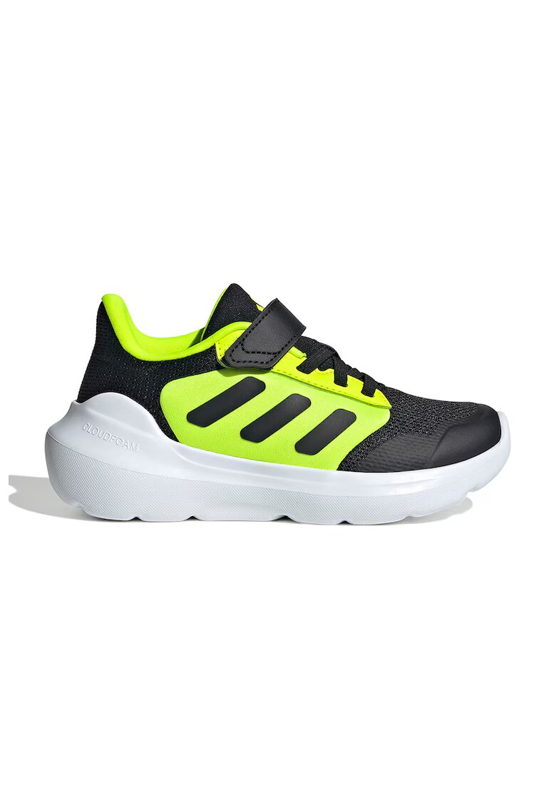ADIDAS SPORTSWEAR Pantofi sport Tensaur Run 2.0 cu velcro - Negru/Verde lime