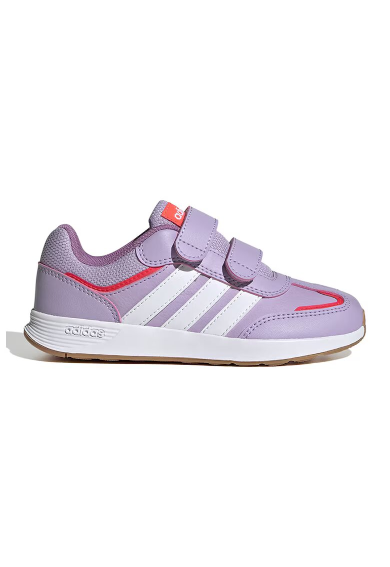 ADIDAS SPORTSWEAR Pantofi sport Tensaur Switch de piele ecologica cu velcro - Alb/Lila
