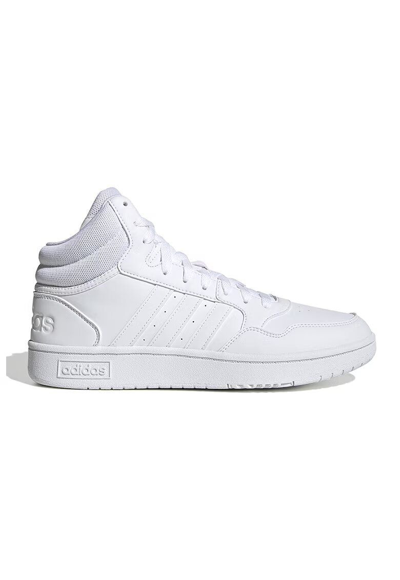 ADIDAS SPORTSWEAR Pantofi sport unisex mid-high Hoops 3.0 - Alb optic