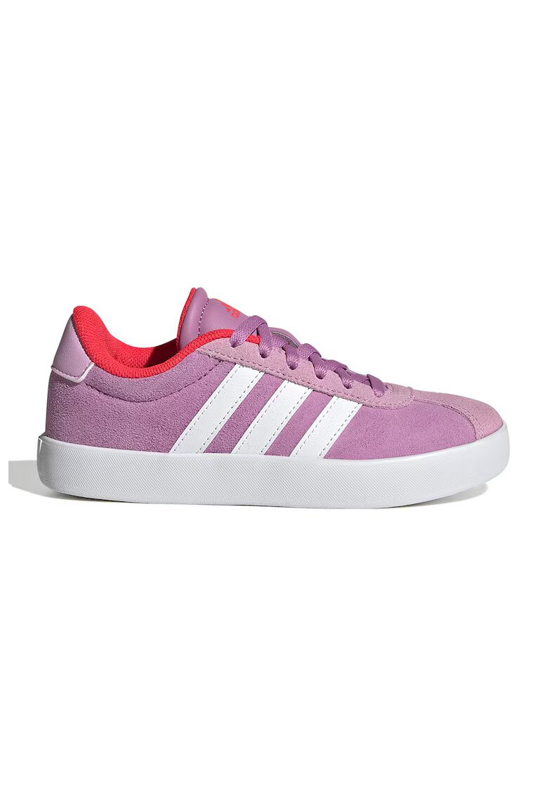 ADIDAS SPORTSWEAR Pantofi sport VL Court 3.0 de piele intoarsa - Alb/Lila