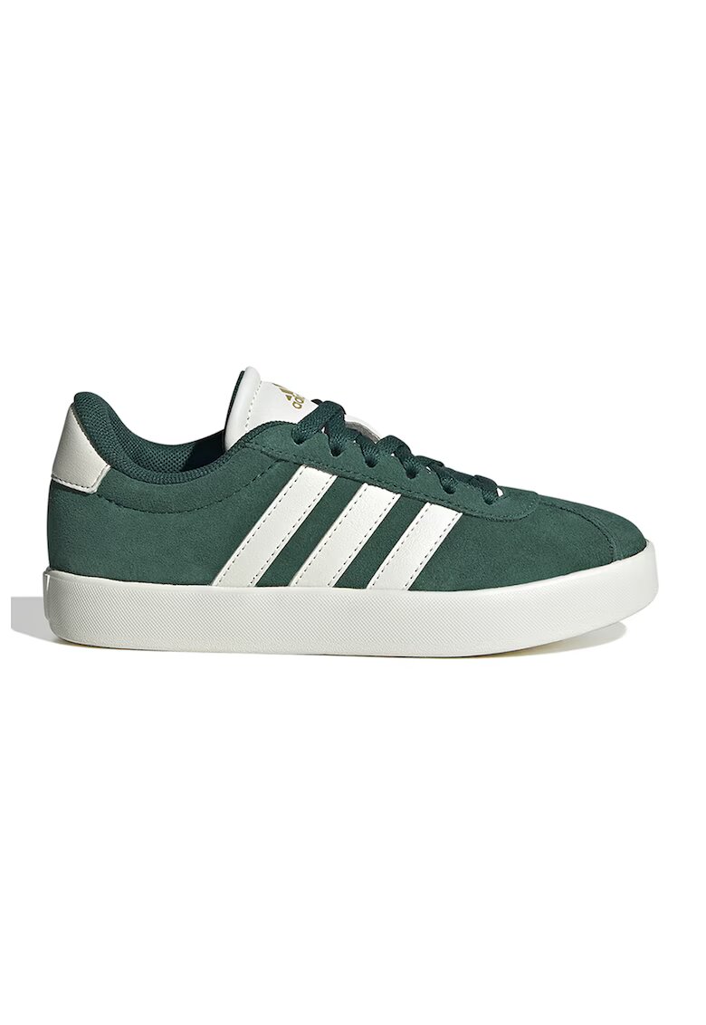 ADIDAS SPORTSWEAR Pantofi sport VL Court 3.0 de piele intoarsa - Alb/Verde