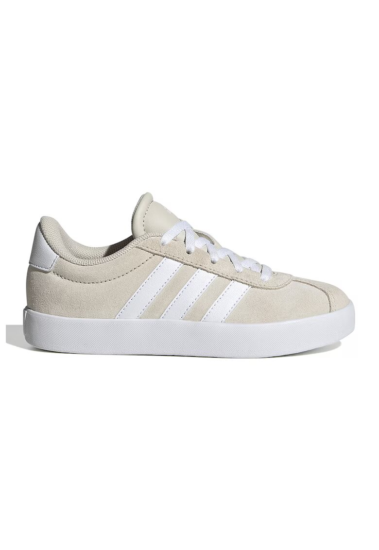 ADIDAS SPORTSWEAR Pantofi sport VL Court 3.0 de piele intoarsa - Bej deschis
