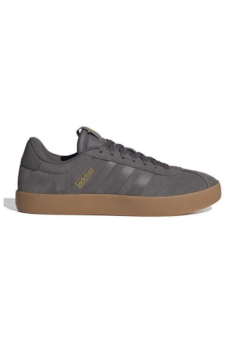 ADIDAS SPORTSWEAR Pantofi sport VL Court 3.0 de piele intoarsa - Gri inchis