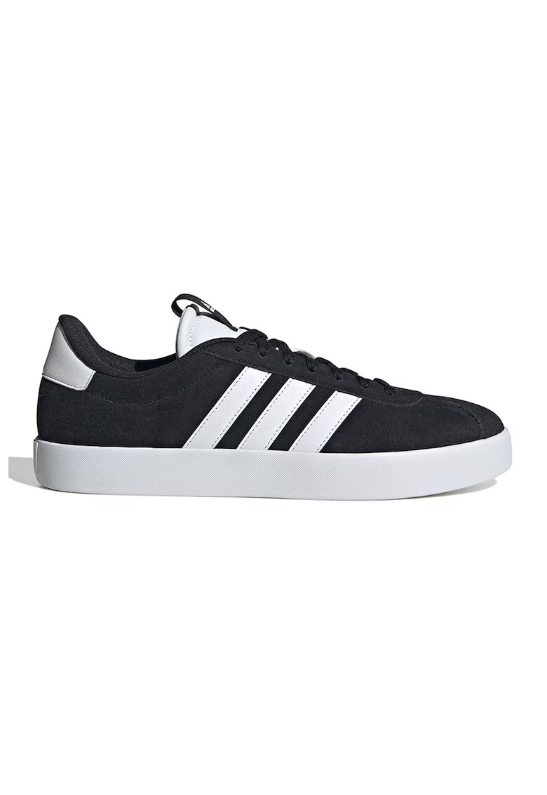 ADIDAS SPORTSWEAR Pantofi sport VL Court 3.0 de piele intoarsa - Negru/Alb optic