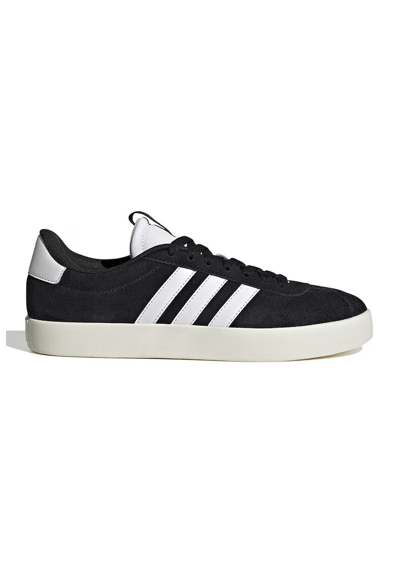 ADIDAS SPORTSWEAR Pantofi sport VL Court 3.0 de piele intoarsa - Negru/Alb optic