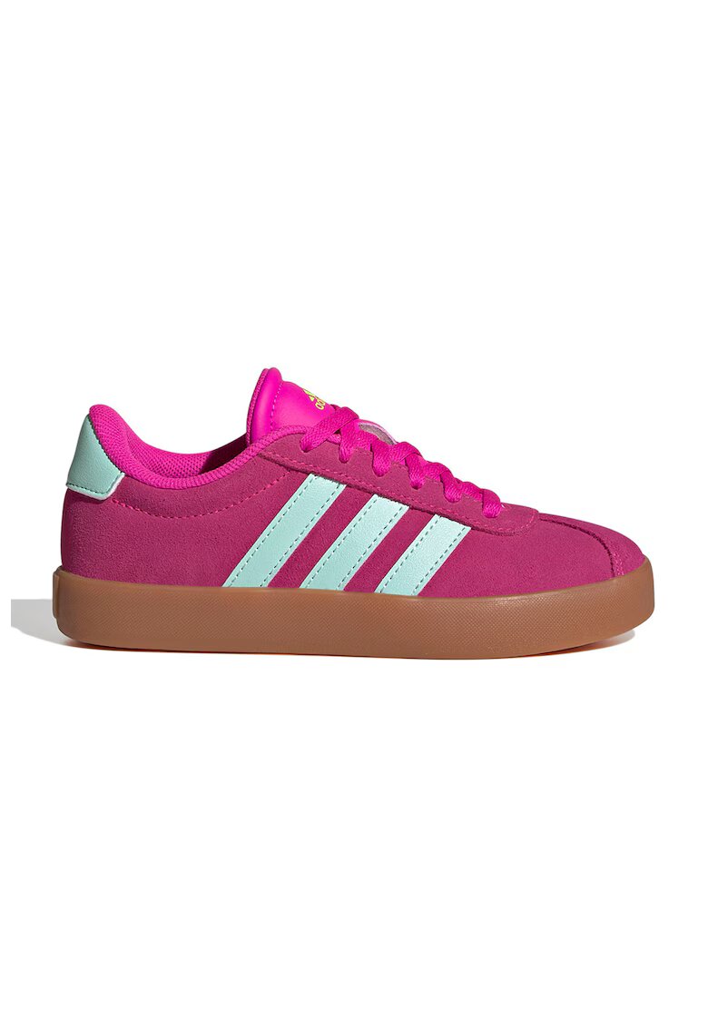 ADIDAS SPORTSWEAR Pantofi sport VL Court 3.0 de piele intoarsa - Roz aprins