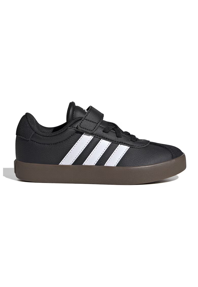 ADIDAS SPORTSWEAR Pantofi sport VL Court 3.0 de piele intoarsa si piele - Negru