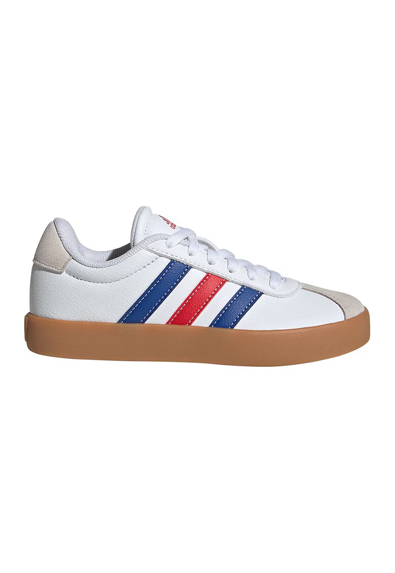 ADIDAS SPORTSWEAR Pantofi sport VL Court 3.0 de piele - Rosu/Alb/Albastru