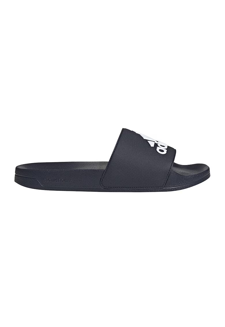 ADIDAS SPORTSWEAR Papuci cu logo Adilette 2 - Alb/Bleumarin