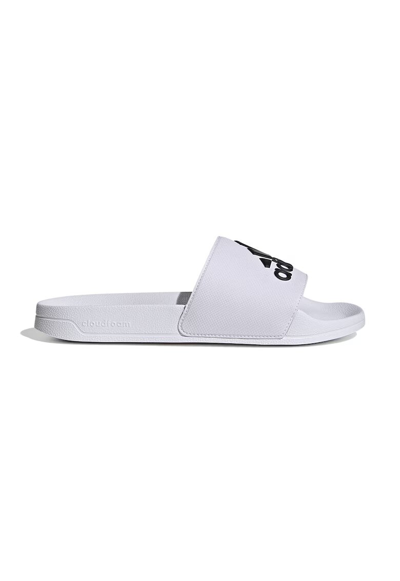 ADIDAS SPORTSWEAR Papuci cu logo Adilette 2 - Negru stins/Alb optic