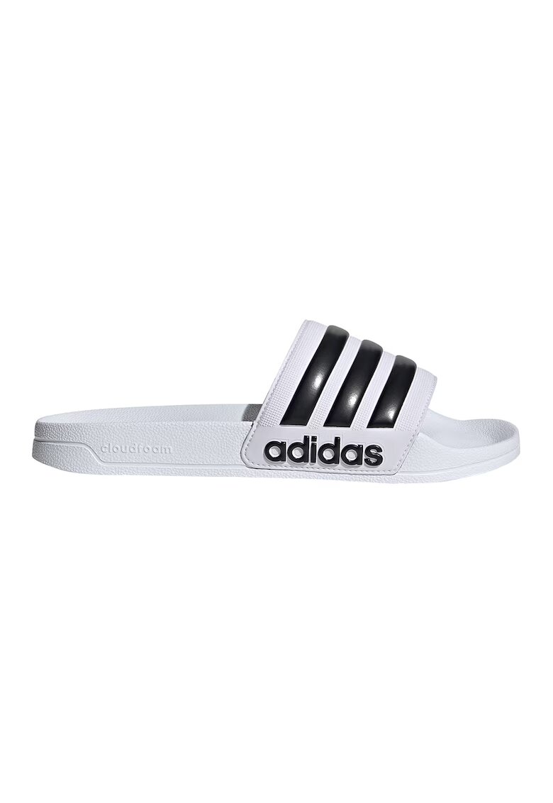 ADIDAS SPORTSWEAR Papuci cu logo Adilette - Alb