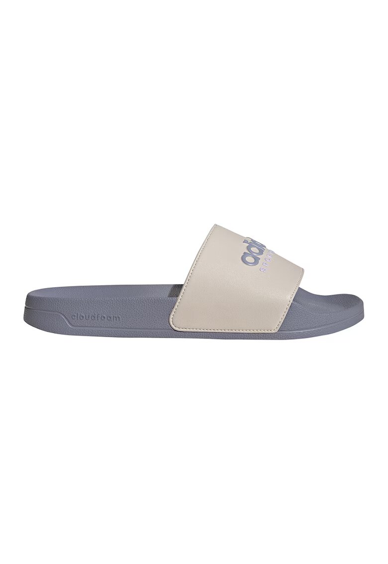 ADIDAS SPORTSWEAR Papuci cu logo - Gri deschis/Maro nisip