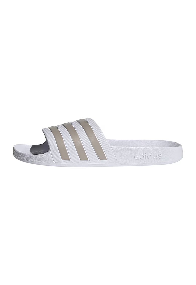 ADIDAS SPORTSWEAR Papuci din cauciuc Adilette Aqua - Alb/Grej