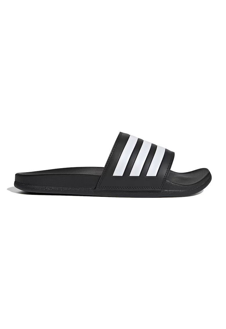 ADIDAS SPORTSWEAR Papuci unisex Adilette Comfort - Alb/Negru