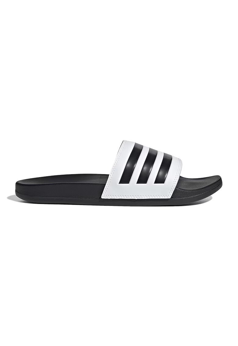 ADIDAS SPORTSWEAR Papuci unisex Adilette Comfort - Negru/Alb murdar